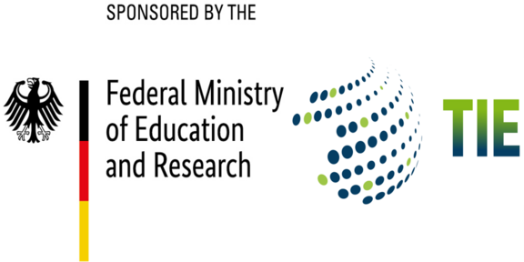 Logo of BMBF and Logo of the TIE Institute