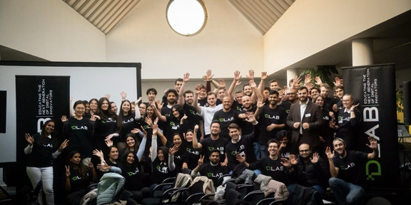 Gruppenbild von DLAB Teilnehmenden