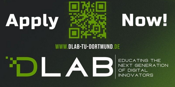 Werbung für die Bewerbung zum DLAB Programm